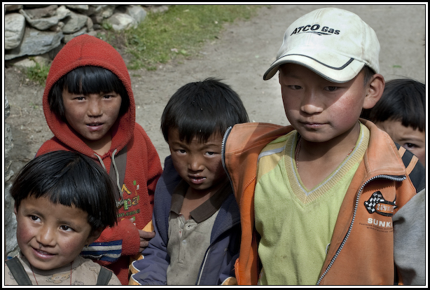 enfants école népal