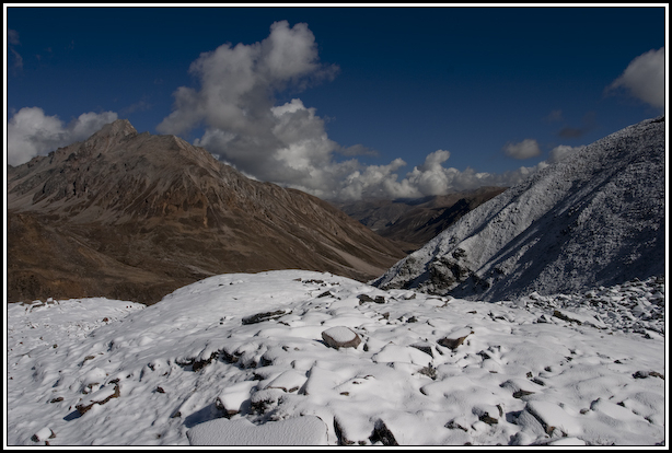 neige sommet népal