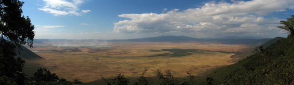 panorama ngorongoro